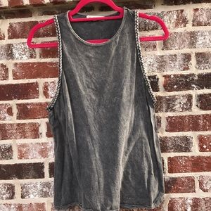 Distressed, comfy tank